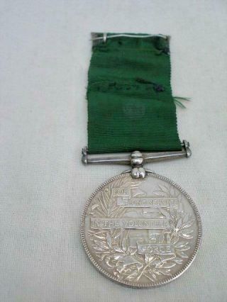 Victorian Volunteer Force Long Service Medal - 6323 SGT H.  HOLMES.  2nd W.  R.  YORK REV 3