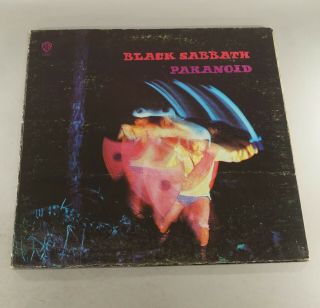 Vintage 1970 Black Sabbath Paranoid 33 1/3 Rpm Record Album
