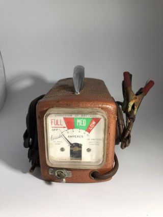 Antique Vintage Terado Battery “ Charger” Model 50131 6/12 Volt