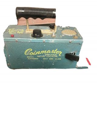 Coinmaster Vintage Metal Detector (as A Non Unit But Not Sure)