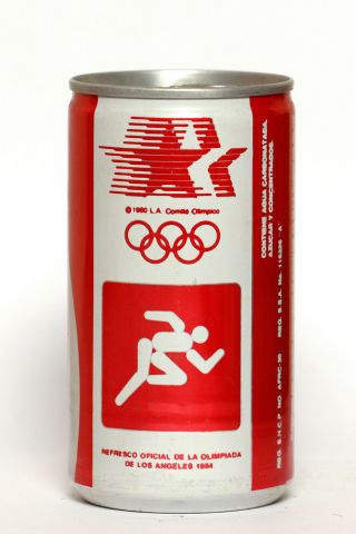 1984 Coca Cola Can From Mexico,  Olympics Los Angeles 1984