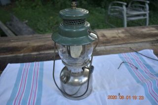 Coleman 249 Scout Kerosene Lantern Lamp Sunshine Night Vintage Collector Petromx