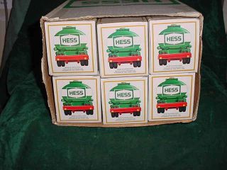 84 Christmas Collectable Trucks 1984 Hess Tanker Truck Toy Bank From Case Mib