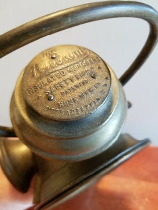 Antique Brass Neverout Kerosene Oil Lantern Carriage Buggy Automotive Car Lamp 3