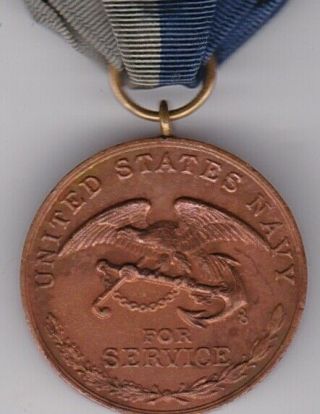 US Navy Civil War Campaign Service Medal NOT numbered 3