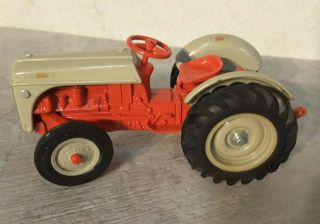 Ertl Vintage Ford 8n Diecast Tractor 1/16 Scale,  No Box,  Red/grey Colors 3p