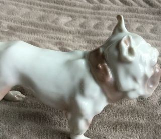 Vintage Royal Copenhagen Bing Grondahl B&G Bulldog Dog Porcelain Figurine 1676 3
