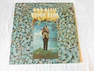 1968 Vintage God Bless Tiny Tim Record Album R 6292