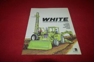 White Oliver Tractor Construction Equipment Buyers Guide For 1975 Brochure Tbpa