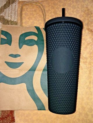Starbucks Limited Edition Studded Tumbler Cup - Matte Black - Fall 2019
