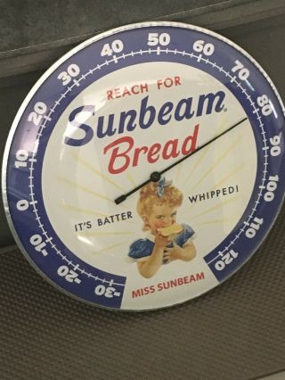 Sunbeam Bread Thermometer 12 " Round (not Pam)