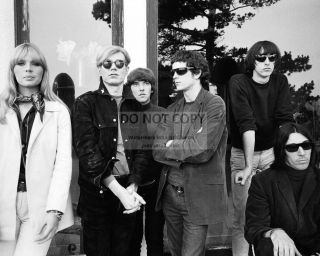 " The Velvet Underground " Rock Band - 8x10 Publicity Photo (az770)