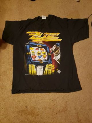 Zz Top T Shirt Vintage Xl 1992 Viva Las Vegas