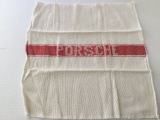 Porsche Shop Towel 356 904 905 906 911 912 924 928 944 Rare