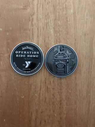 Jack Daniels Operation Ride Home Token Coin