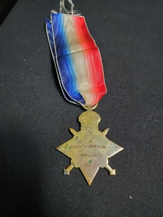 British World War 1 Medal - 1914 - 15 Star - See Photos 2
