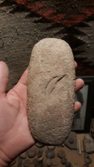 Native American Indian Artifact Mano Grinding Stone Metate Paleo