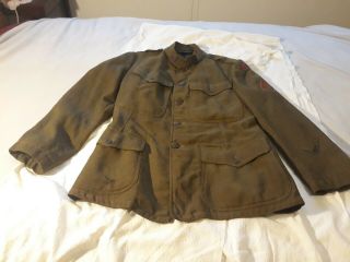 Wwi,  Ww1 Us Army Uniform 30th Division " Old Hickory " Medical Corps,  Good Cond.