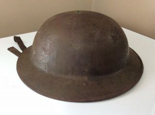 Ww1 U.  S.  M1917 Brodie Doughboy Combat Helmet 1914 - 1918