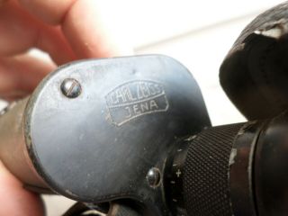 Wwi German Binoculars Carl Zeiss Jena Marineglas 6x Grid Ww1