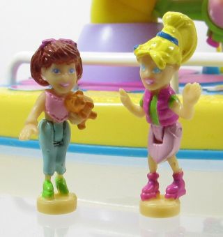 2002 Vintage Polly Pocket Amusement Park Butterfly Ride COMPLETE 2