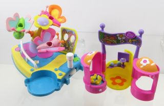 2002 Vintage Polly Pocket Amusement Park Butterfly Ride COMPLETE 3