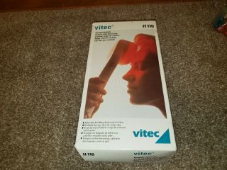 Red Light Therapy Infrared Heating Hand Held Heat Lamp Vintage Vitec