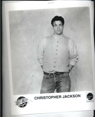 Christopher Jackson - 8x10 Headshot Photo W/ Resume - Sweet Valley High
