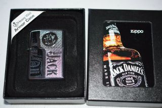 Jack Daniels Zippo Armor Case Lighter