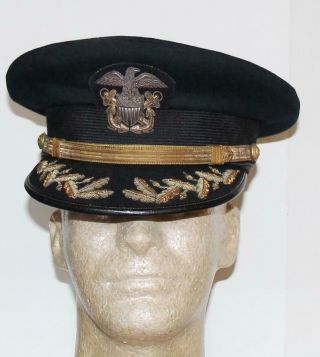 Vintage Pre Ww Ii Us Navy Usn Captain Senior Officer 