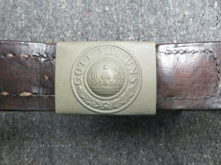 Wwi Imperial German Army Belt & Buckle Set -