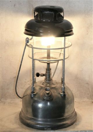 Tilley X246 Kerosene Pressure Lantern,  Seals,  Burns Good,  Modified.