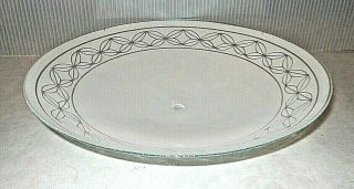 MCM Vintage Round Frosted Glass Flush Mount Ceiling Light Cover Garland 13 