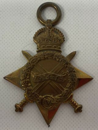 1914 - 18 Ww1 Canada Military Star Medal