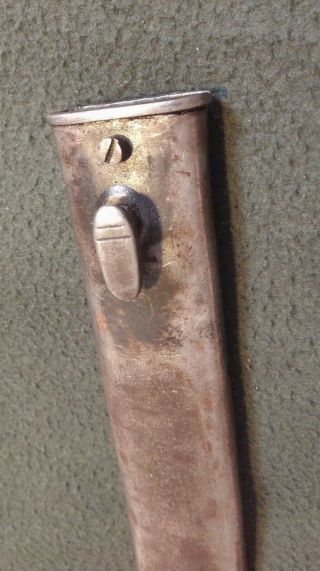 Mauser German Ww1 98/05 Butcher Bayonet Scabbard Only