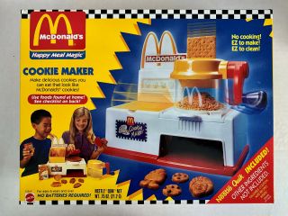 1993 Mattel Mcdonald’s Happy Meal Magic Cookie Maker Ex.  Cond.