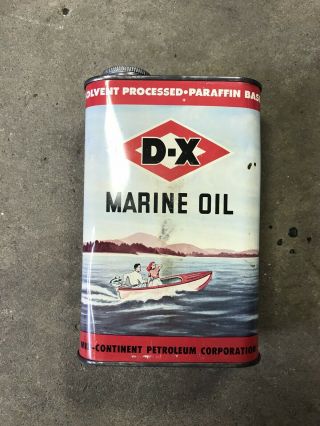 Dx Marine Outboard Motor Oil Can Graffic Boat