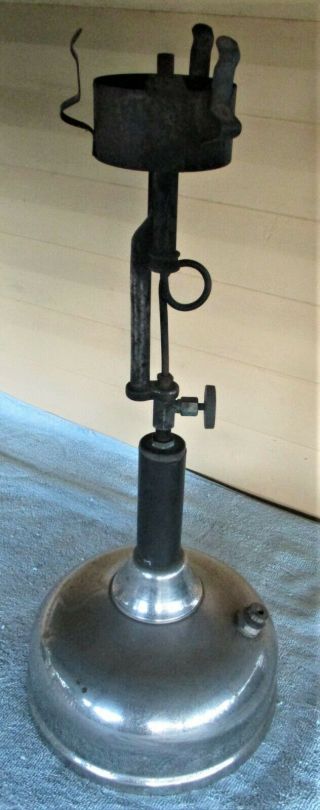 1920s Coleman Cq Quick - Lite Table Lamp Pressure Lantern Camping Light Kansas Usa