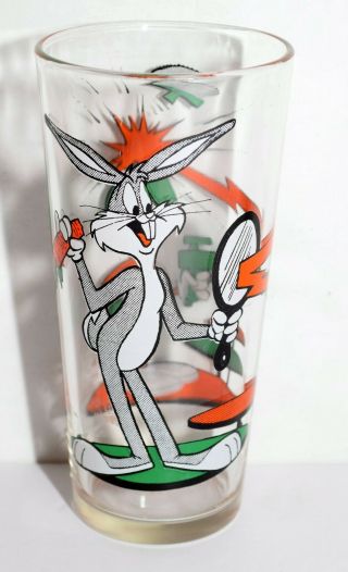 1976 Pepsi Collector Series Warner Bros.  Bugs Bunny And Marvin The Martian Glass
