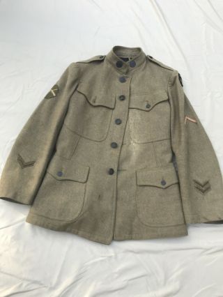 Wwi Us Army Wool Uniform Jacket