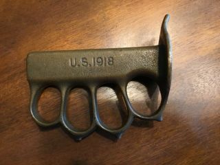 1918 Wwi Trench Knife Handle