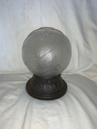 Vintage Star Glass Globe Replacement Shade For Swag Light Fixture