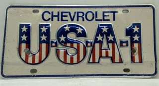 Antique Chevy Truck Old Muscle Car Vintage Chevrolet U - S - A - 1 License Plate