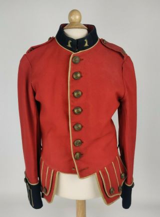Wwi Ww1 Era British Army 48th Highlanders Of Canada Red Wool Doublet Named