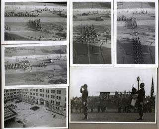 785 - 26 Photos,  Honor Guard Retreats,  U.  S.  Embassy Posts - Tokyo 1946 - 1947