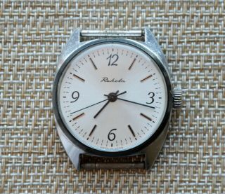 Watch Ussr Raketa 2609 Russian Mechanical Soviet Vintage Wristwatch Rare