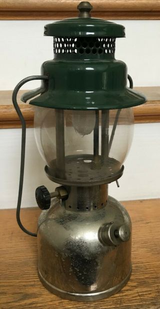 Vintage Coleman 242 - C Single Mantle Fuel Lantern June 1949