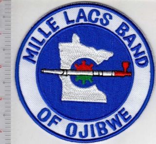 American Indian Tribe Seal Minnesota Mille Lacs Band Of Ojibwe Reservation Mn