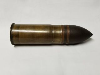Wwi French Artillery Shell 37 - 85 Pdps No.  290