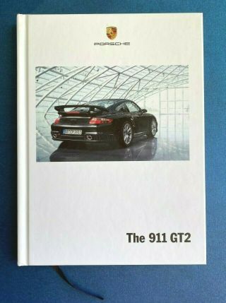 Porsche 911 Gt2 (997) Hardback Brochure 2008 2009